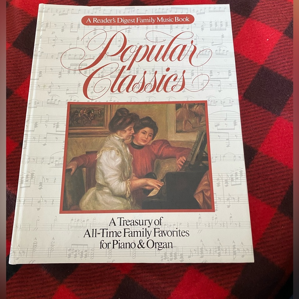 Readers Digest Popular Classics Piano/Organ Book